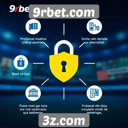 Recursos de segurança do site 9rbet.com